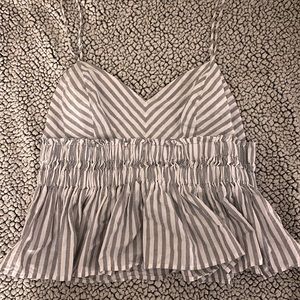 Express striped tank